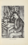 Cézanne: Ifjú a halálfejjel.