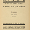 Periszkop. [Április 1925] [Title page]