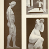 Ferenczy Béni: Szobor; Bortnyik: Tér, Asszony, Én; Archipenko: Női akt.