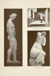 Ferenczy Béni: Szobor; Bortnyik: Tér, Asszony, Én; Archipenko: Női akt.