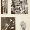 Egyiptomi faszobor; Vera Idelson: Szinpadkép Ruggero Vasari Maschinenangstjához; Tavasz [= Spring] 1925; Táncmaszk Ujpomeraniából.
