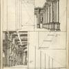 Lam. 13. [Diagram of proportions and perspective of architectural elements.]