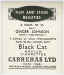 Ginger Johnson.