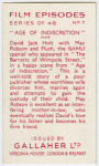 Age of indiscretion.