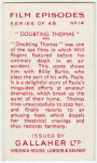 Doubting Thomas.