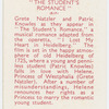 The student's romance.