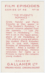 The student's romance.