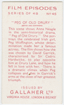 Peg of old Drury.