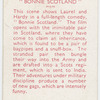 Bonnie Scotland.