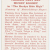 Virginia Grey and Mickey Rooney in "The Hardys ride high."