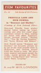 Priscilla Lane and Dick Powell in "Romance and rhythm."