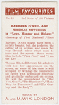 Barbara O'Neil and Thomas Mitchell in "Love, honour and behave."
