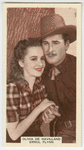 Olivia de Havilland and Errol Flynn in "Dodge City."