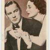 Mary Astor and Herbert Marshall in "Woman against woman."