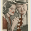 Constance Moore and W. C. Fields in "You can't cheat an honest man."