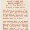 June Duprez and John Clements in "The four feathers."