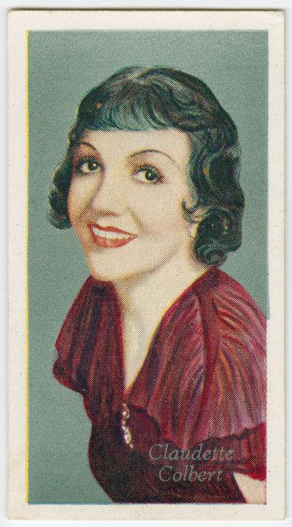 Digital Collections - Claudette Colbert