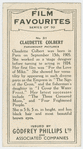 Claudette Colbert