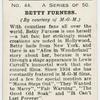 Betty Furness.