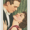 Fred McMurray and Claudette Colbert in "The gilded lily."