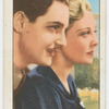 Madeleine Carroll and Robert Donat in "The thirty-nine steps."