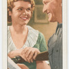 Tim McCoy and Billie Seward in "Law beyond the range."