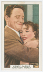 Wendy Barrie and Spencer Tracy in "It's a small world."