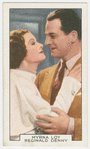 Myrna Loy and Reginald Denny in "A night in Cairo."