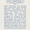 Charles Bickford and Mady Christians in "A wicked woman."