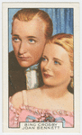 Bing Crosby and Joan Bennett in "Mississippi."