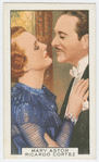Mary Astor and Ricardo Cortez in "I am a thief."