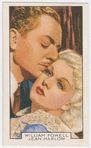 William Powell and Jean Harlow in "Reckless."