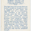 Robert Young and Evelyn Venable in "Vagabond lady."