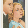 Constance Bennett and Herbert Marshall in "A woman of the world."