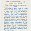 Rosalind Russell and Paul Lukas in "The casino murder case."