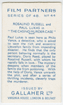 Rosalind Russell and Paul Lukas in "The casino murder case."