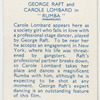 George Raft and Carole Lombard in "Rumba."