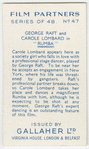 George Raft and Carole Lombard in "Rumba."