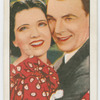 Kay Francis and George Brent in "Living on velvet."