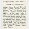 The ghost goes west.