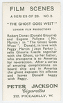 The ghost goes west.