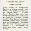 Guilty melody.
