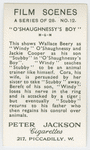 O'Shaughnessy's boy.