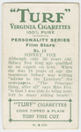 Sidney Fox, Universal star.