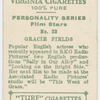 Gracie Fields, R.K.O. star.