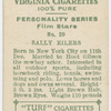 Sally Eilers, Fox star.