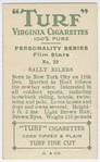 Sally Eilers, Fox star.