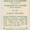 Robert Woolsey, R.K.O. star.