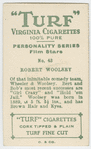 Robert Woolsey, R.K.O. star.