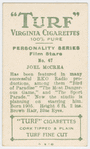 Joel McCrea, R.K.O. star.